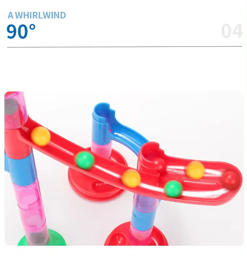 Hot selling Marble Run Toy Set Pack Educational Toys For Kids Marble Run Building Blocks
