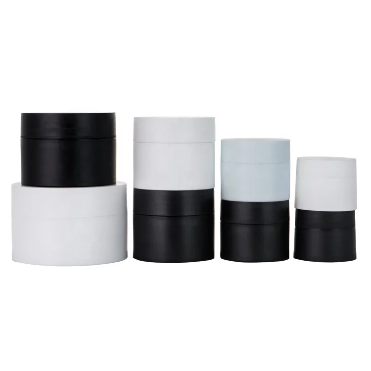 hot sale 50ml 100ml 250ml Empty Amber Plastic Jar Face Hair Cream 50g Cosmetic PP Jar Container Packaging With Same color plasti