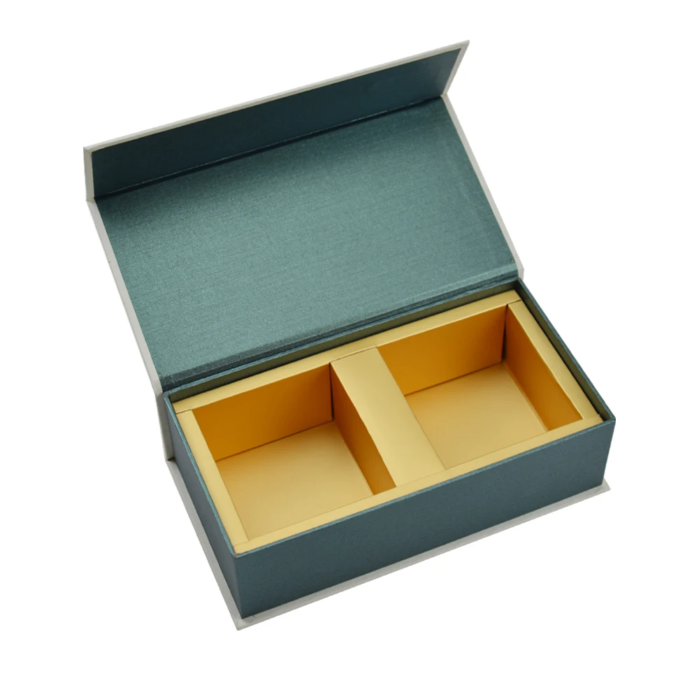 Luxury Square Chipboard Paper Magnetic Closure Gift Box For Custom soap packaging