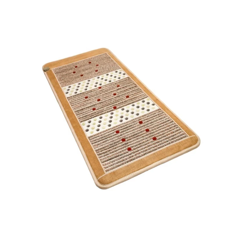 PEMF far infrared negative ion amethyst crystal healing heating mattress