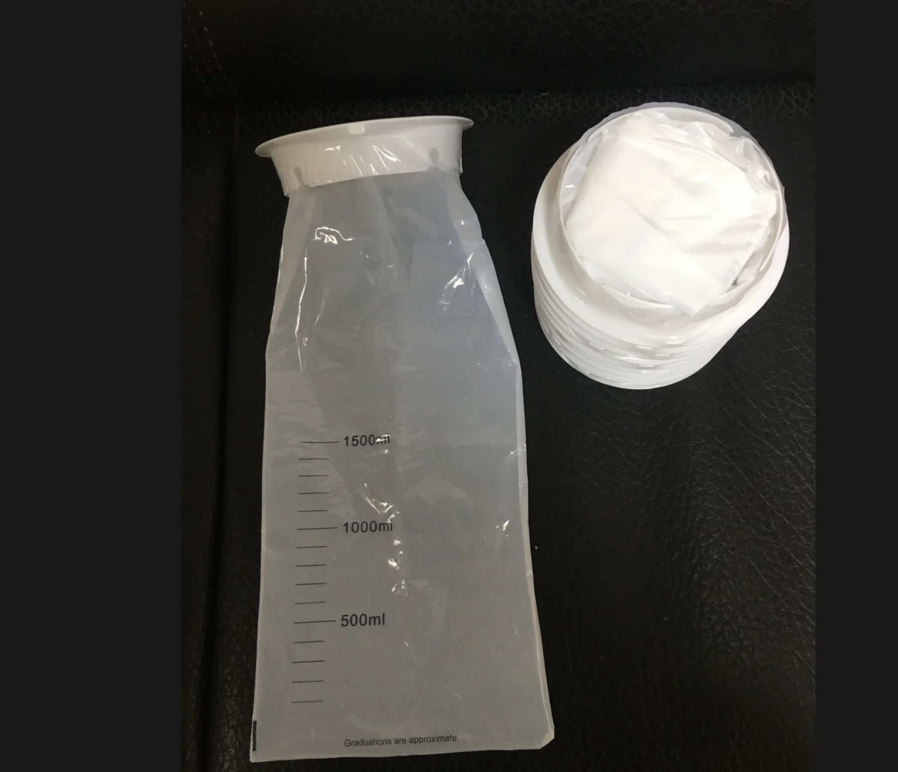 1000ml 1500ml disposable motion kids airline vomit sickness car sick bag