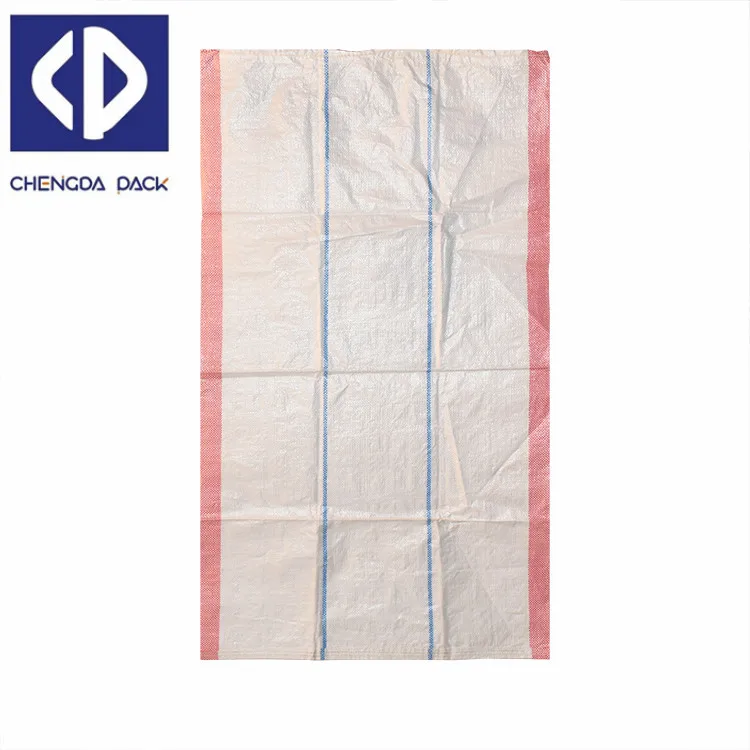 25 Kg 50 Kg PP Woven Bag Offsert Printing Polypropylene Laminated PP Sack Bag for Grain Rice Flour Sugar Fertilizer Seed Feed