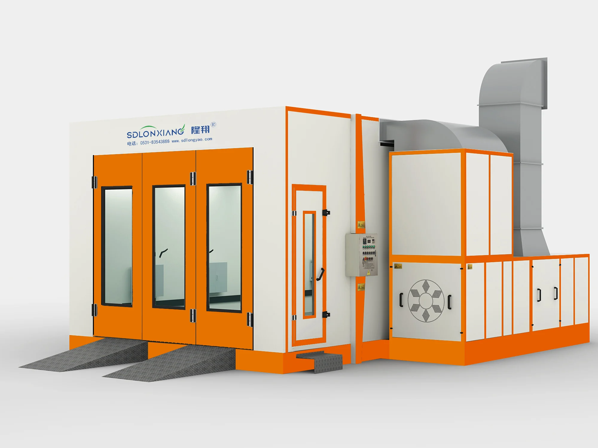 Collapsible Retractable Car Spray Paint Room Downdraft Paint Booth small spray paint booth with water curtain