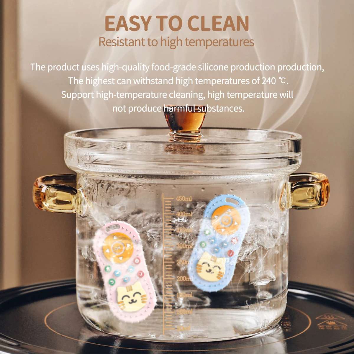 2024 New Best BPA free Food Grade Silicone baby 0-12 months soft Teething Toys cute Remote baby Teether for babies