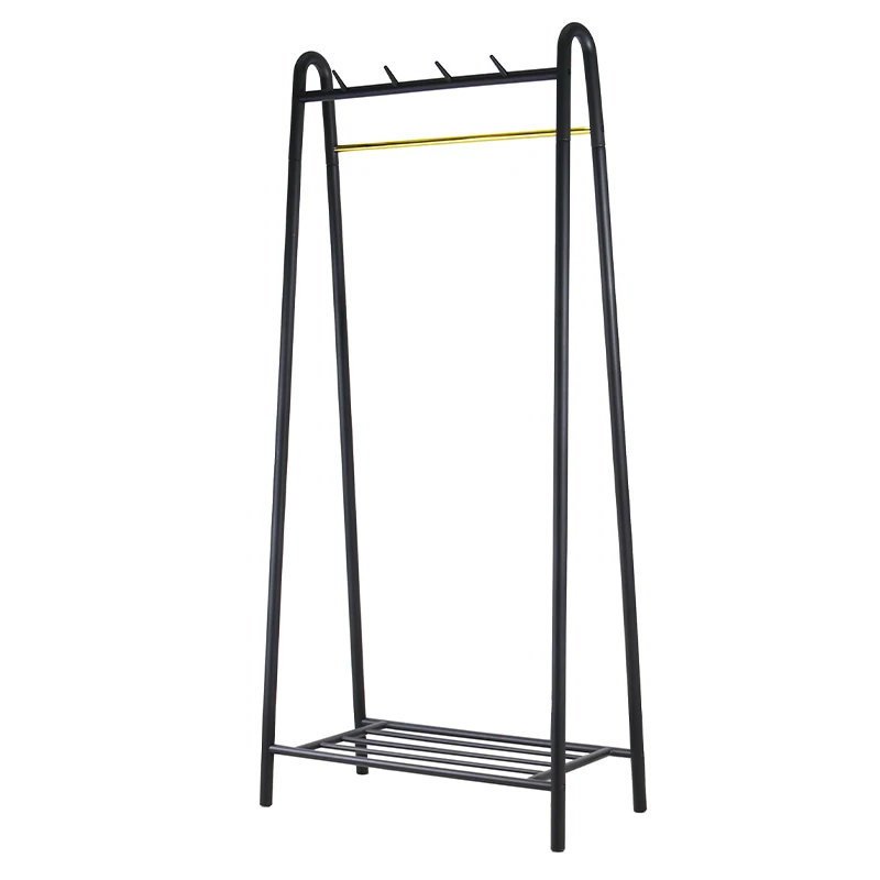 Деревянная металлическая вешалка для пальто, стойка для обуви и пальто, деревянная вешалка для одежды