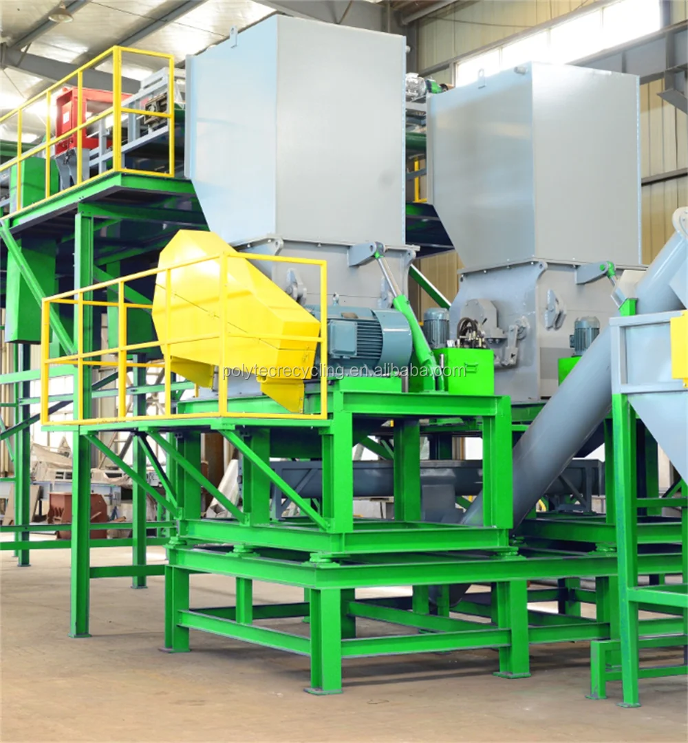 
PET Bottle Washing Line Crushing Washing Drying Machine Line 