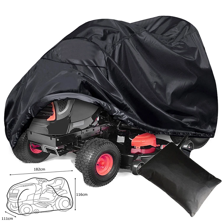 Lawn Mower Cover Heavy Duty Waterproof Universal UV Protection Tractor Mower Cover