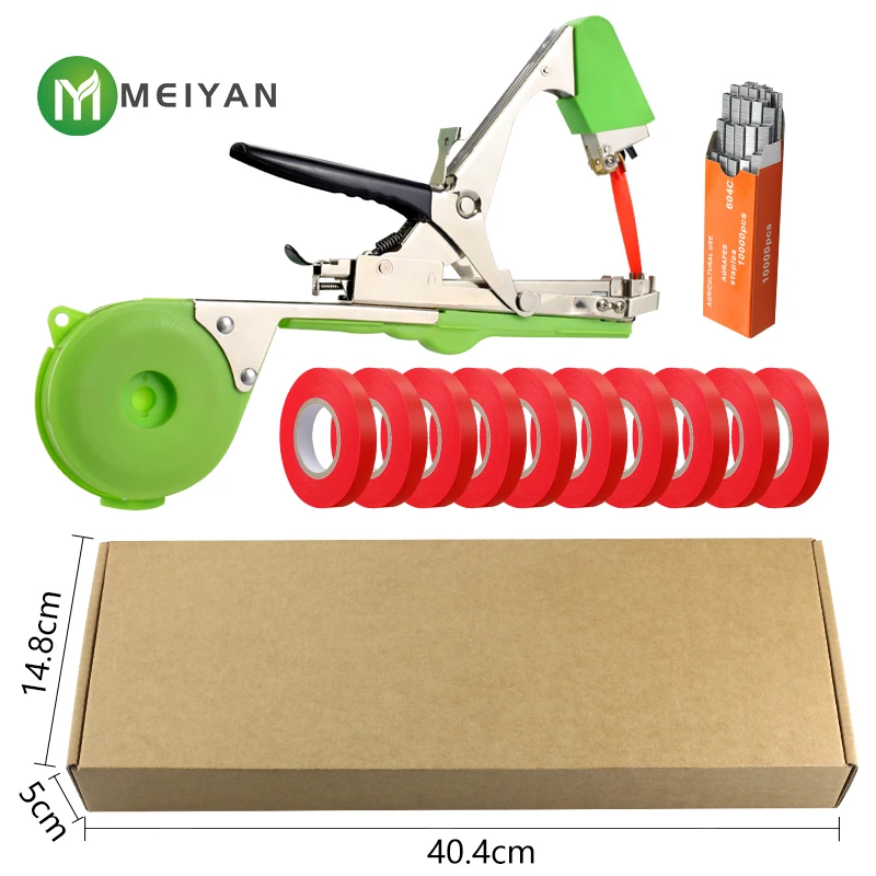 Garden tools Tomatoes vines branches Binding machines Binding straps and staples