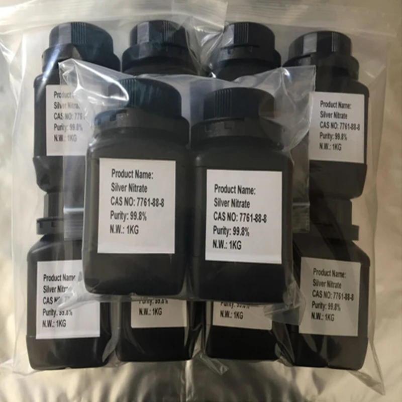 Заводская цена порошок Нитрата Серебра Agno3 Cas 7761-88-8