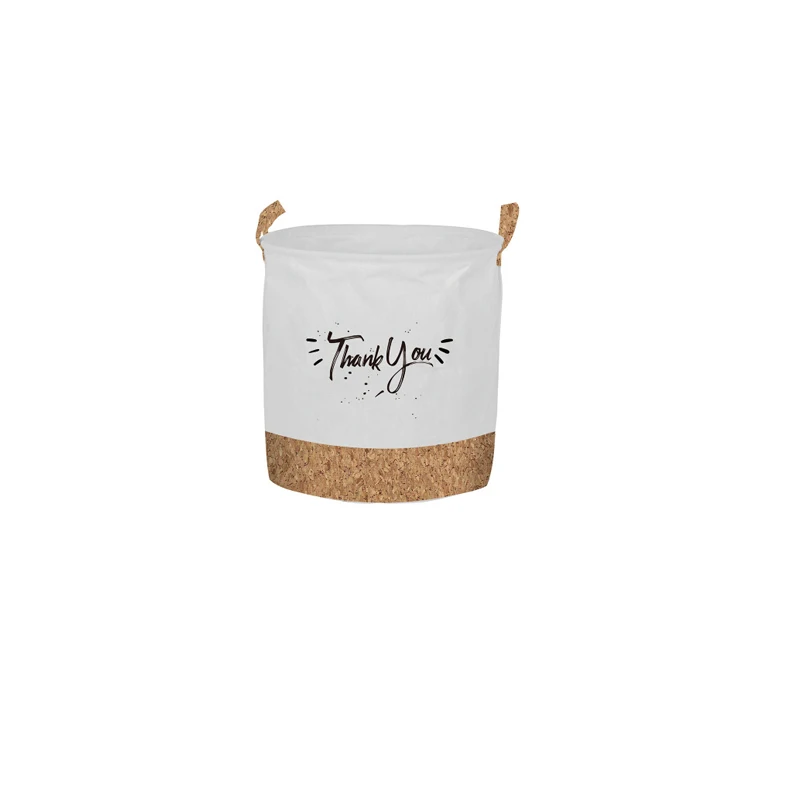 Non Woven Fabric Plastic Felt Integrated Molding Storage Basket Bins Toy Dirty Clothes Household Items Laundry Hamper for Home