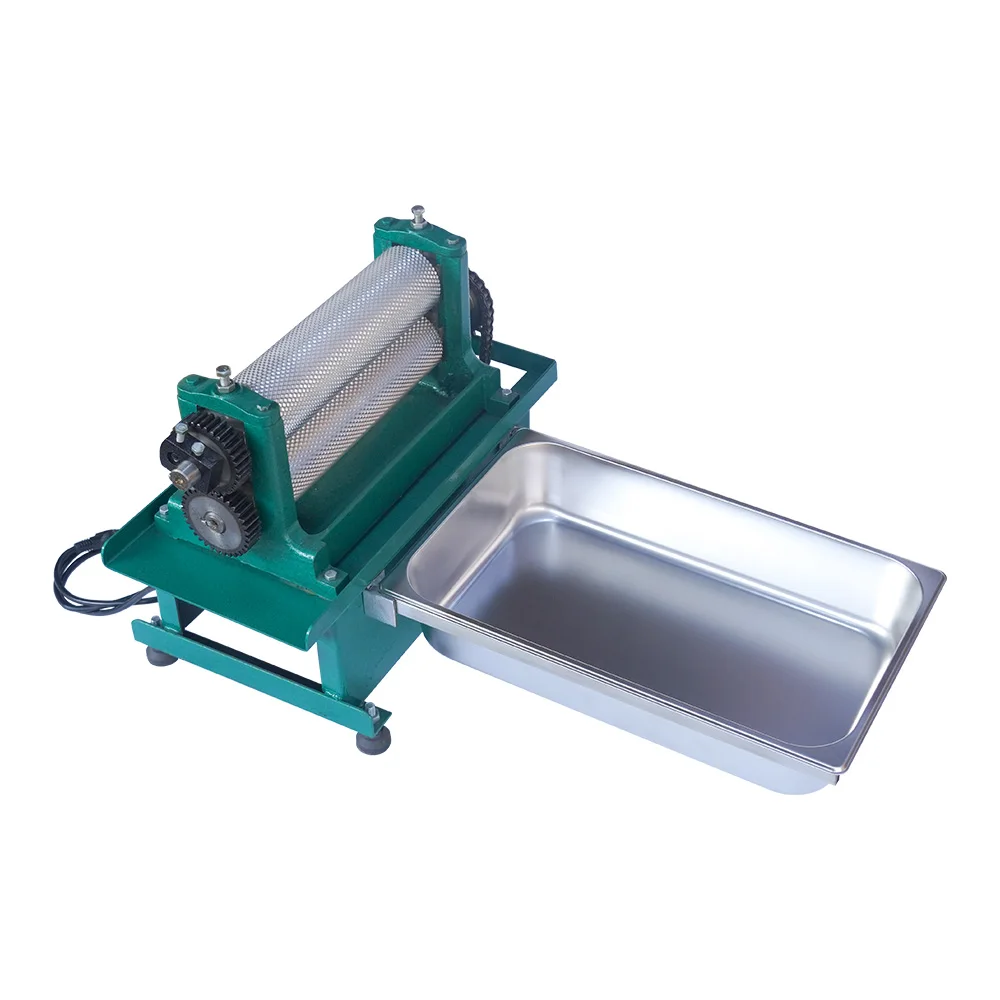 Automatic Beeswax Foundation Machine Sale Honeycomb Embosser Roller Sheet Making Embossing Bee Wax Press Farms Beekeeping