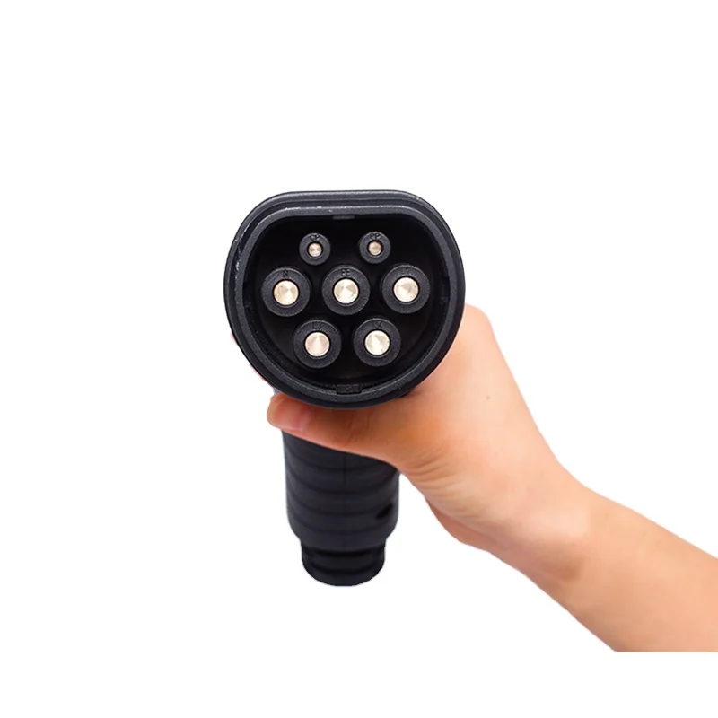 Европейская настенная розетка типа 2, 16 А/250 В, электрокабель 5 м, 7 м, кабель для домашнего и коммерческого использования, автомобильный чип, кабель для настройки