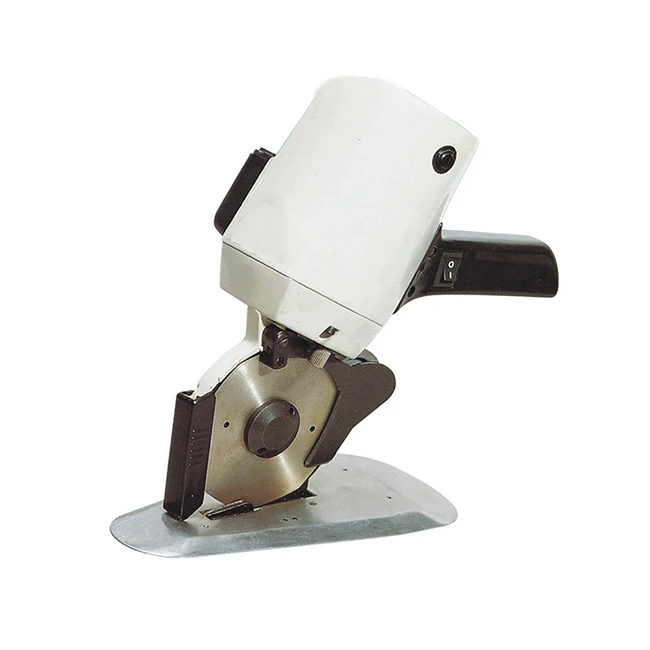 Portable 90 round knife mini cutting machine for cutting clothing fabric