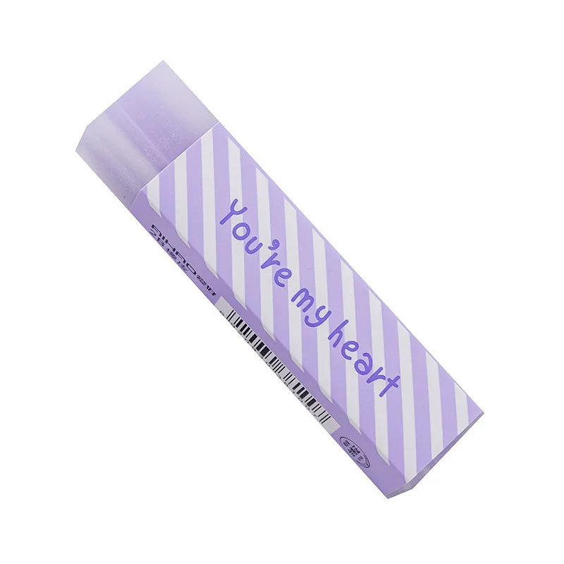 Kids Stationery Rubber Eraser Printing Customer Logo Colorful  High Quality Eraser