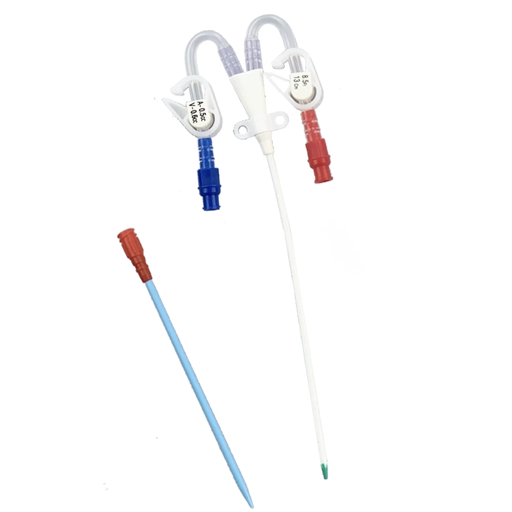 
Medical consumables CE 12 fr Double lumen catheter for dialysis 