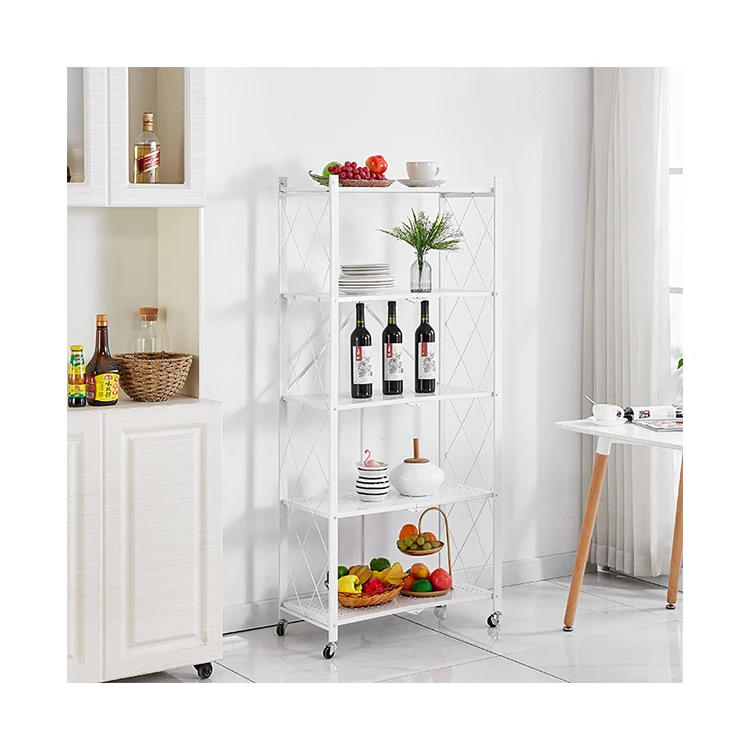 iron shelf storage rack shelves racking foldable steel bathroom home metal vegetable kitchen rotating storage racks organizer