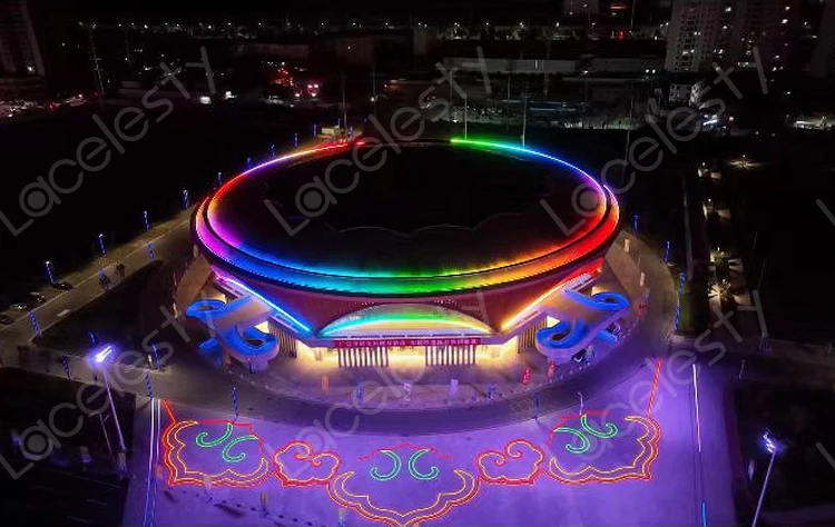 RGB Outdoor LED brick IP67 IP68 RGB RGBW Exterior illuminated stairs up luminous stone Landscape Lamps outdoor LED Brick Lights