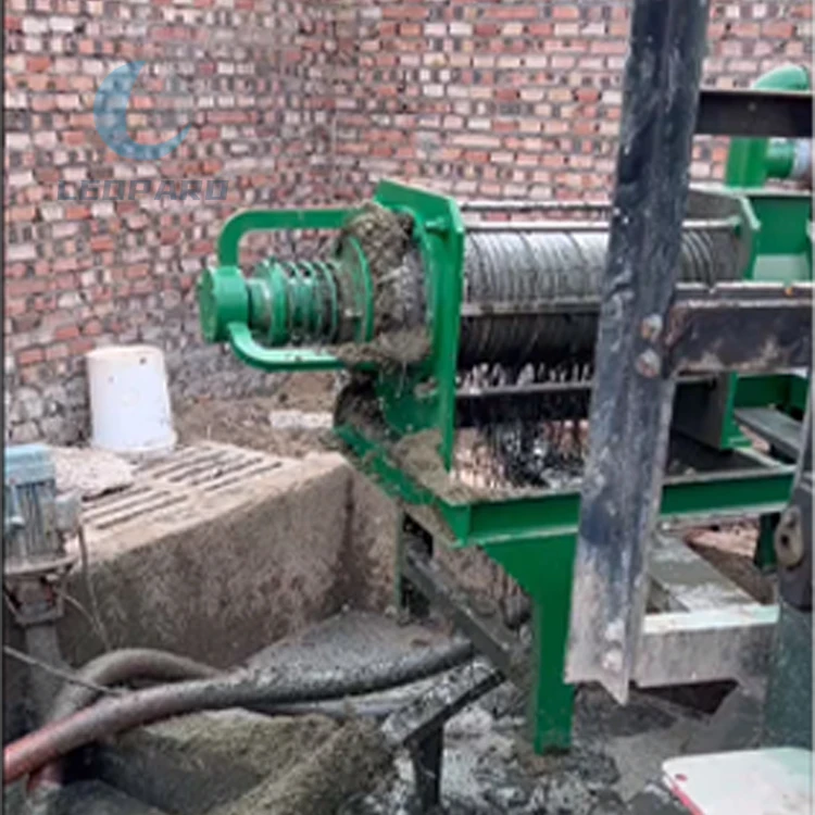 Fecal Wet And Dry Farm Excrement Solid-liquid Separator Automatic Clean Machine For Pig Dung