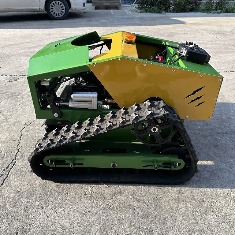 Automatic mini flail robot bush mower 550mm Garden remote control Lawn Mower for sale