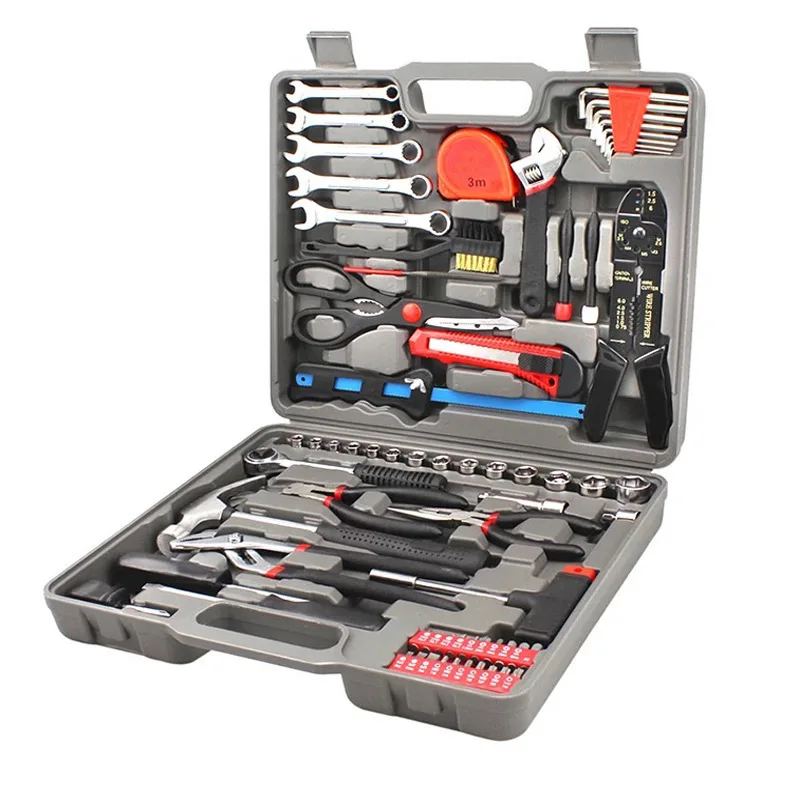 70 PCs Household hardware toolbox manual electrician maintenance tool set multifunctional combination set