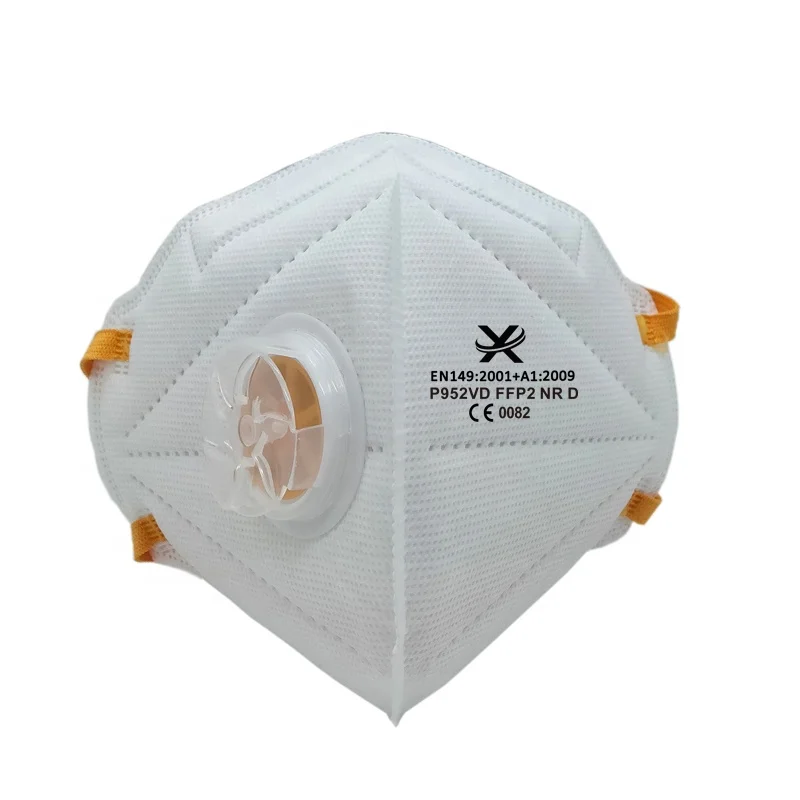 CE EN149 Certified Anti-dust FFP2 NR D Disposable Industrial Respirator Dust FFP2-Mask