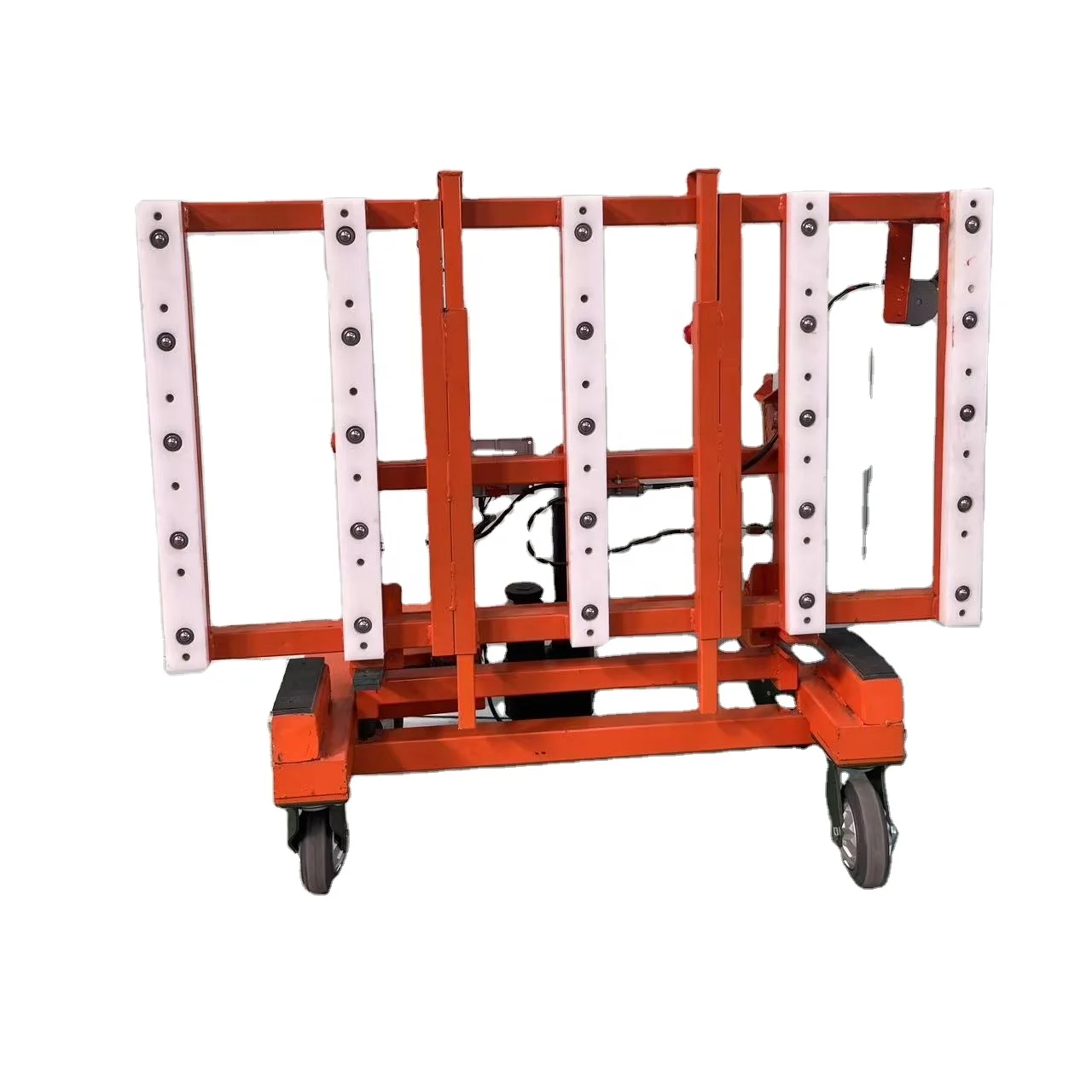 Baixin heavy duty electric cargo transfer cart   transport trolley  warehouse