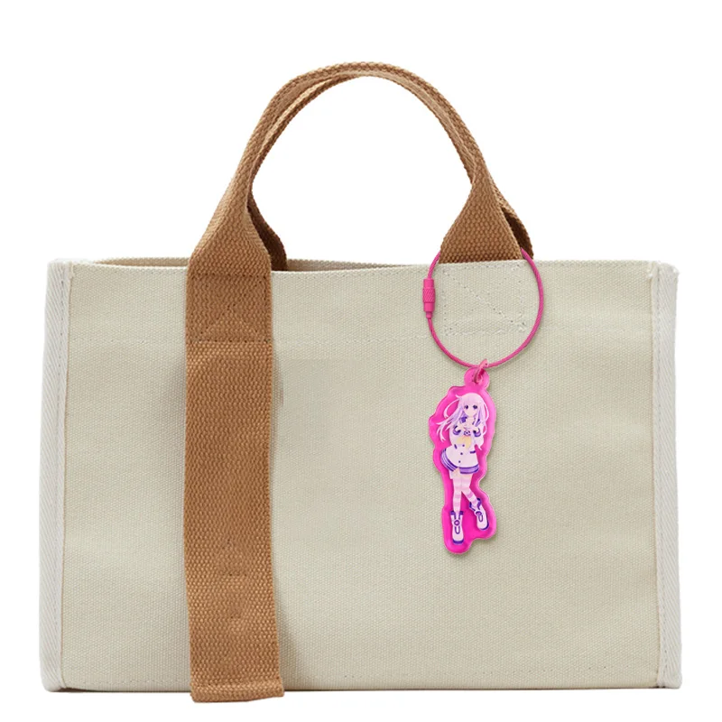 Hot Sale Styles Keychain Double Sided Acrylic Cartoon Key Chain Pendant Anime Accessories Keyring for bag