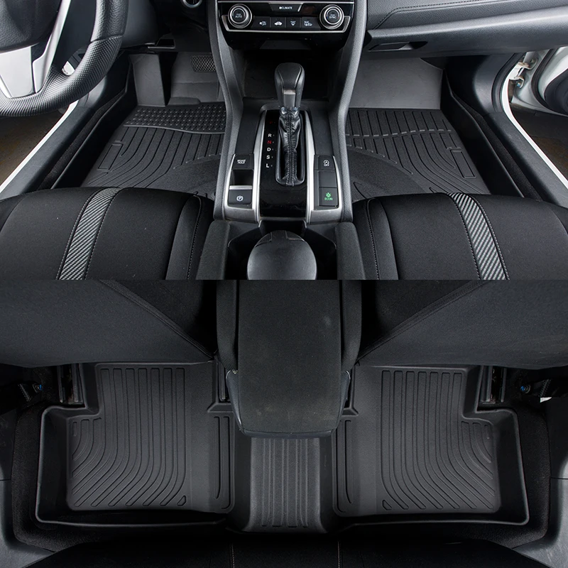 Linyi factory manufacturer TPE odorless car floor mats liners car matting for car models accessories