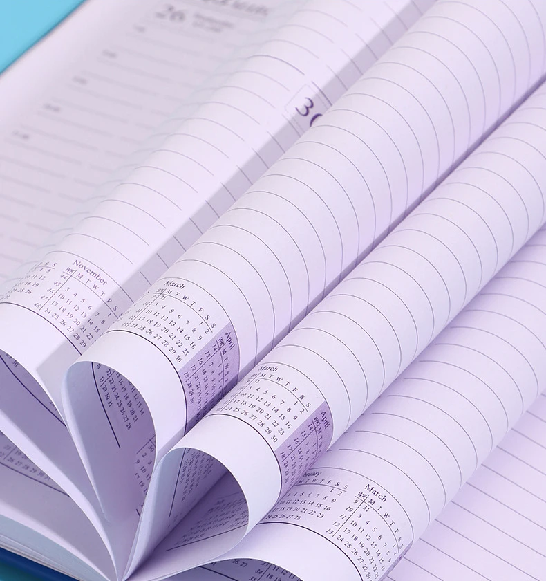 Кожаная благодарность A5 Cuadernos планировщики журнал трендовый дневник ежедневник планировщик календаря подарок 2025