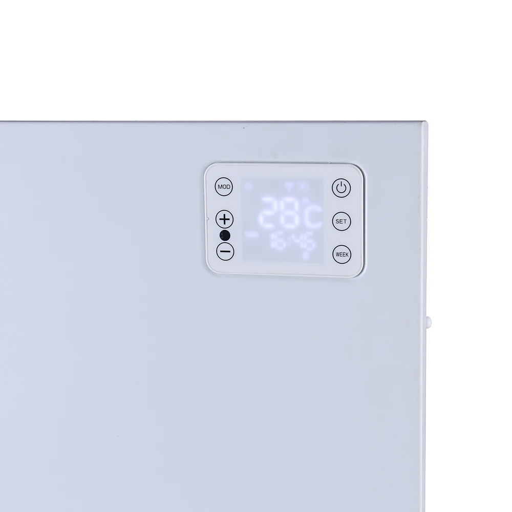 Carbon Crystal Freestanding Adjustable Thermostat Heating Heater Without Frame IP24 Panel Heater