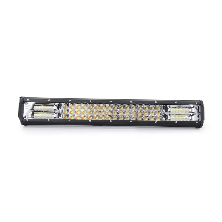 led light bar dual color 12d white amber led work spot flood combo truck led lights bar