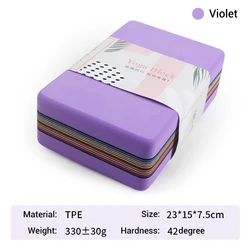 Custom Wholesale Travel Waterproof Hot Print Multi Layer Tpe Yoga Block
