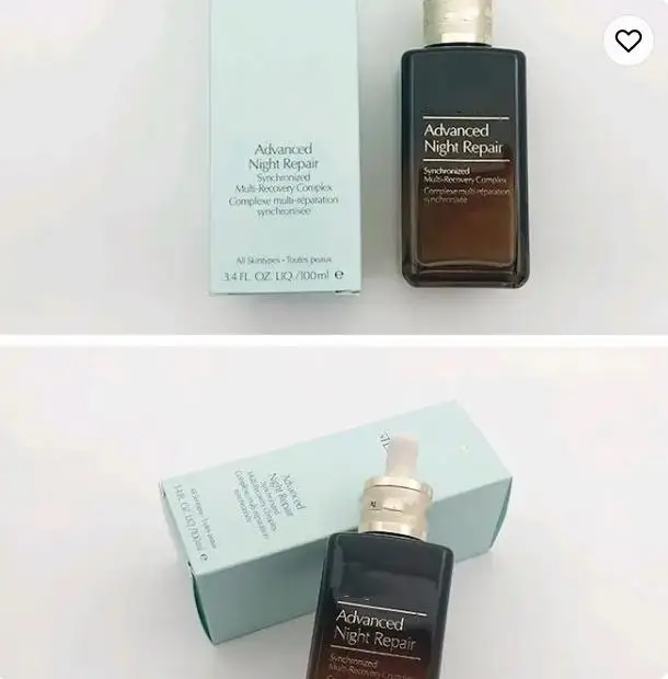 Advanced Night Repair Synchronized Recovery Complex Serum Liquid Amazing Face Anti Aging Skin Lightening Female White 100 PCS 4