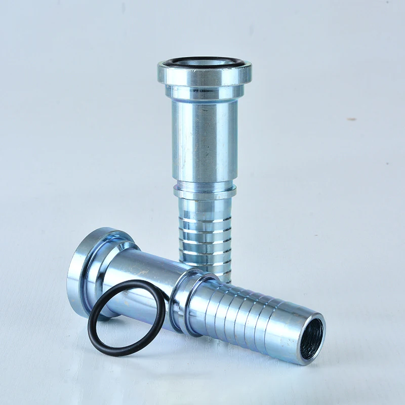 87611 hydraulic hose flange joint high pressure hose assembly fittings 6000PSI heavy flange direct head