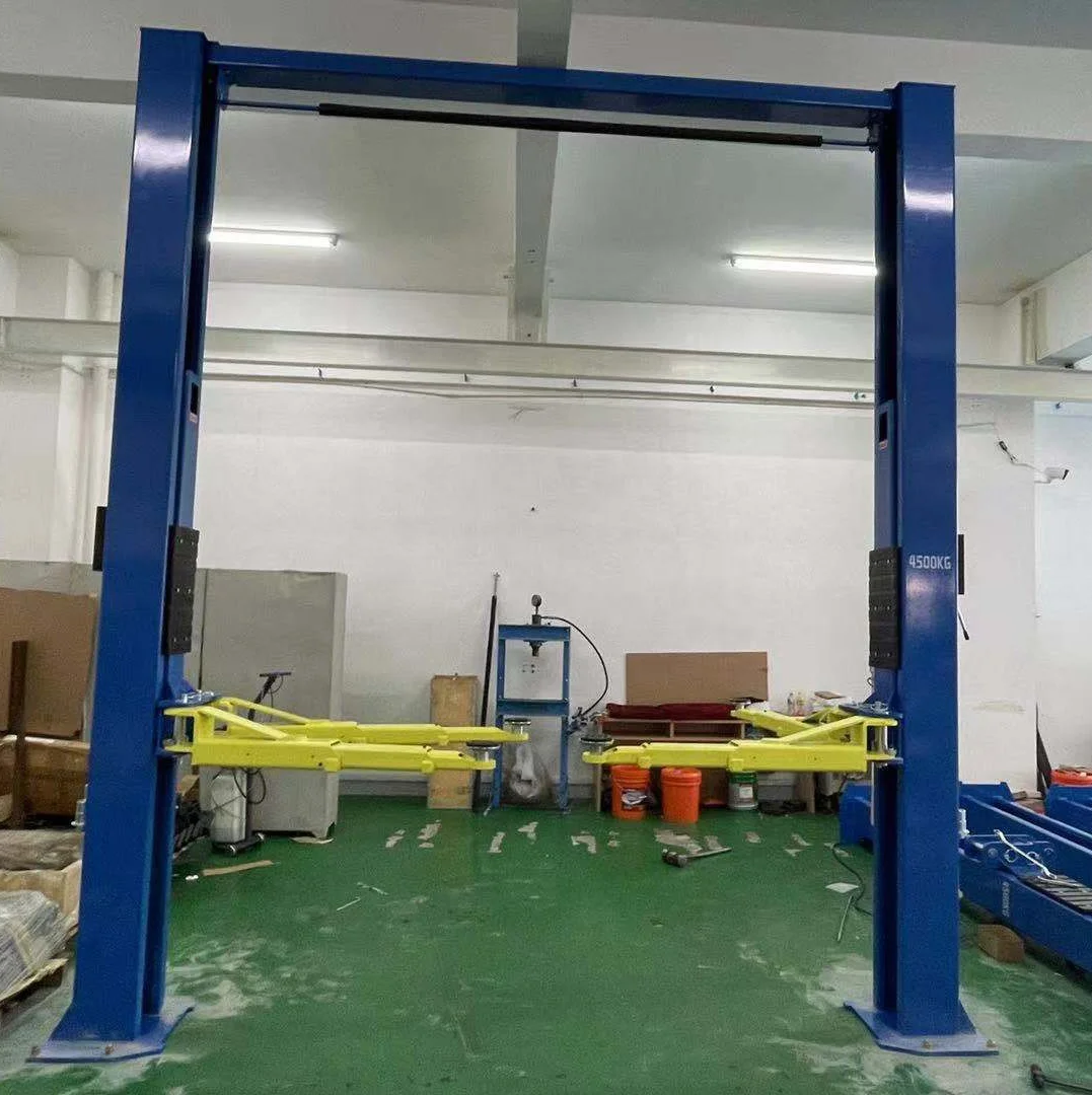 2 post car lift 4.5 ton lifter machine 210C heavy duty with 3 stages arm
