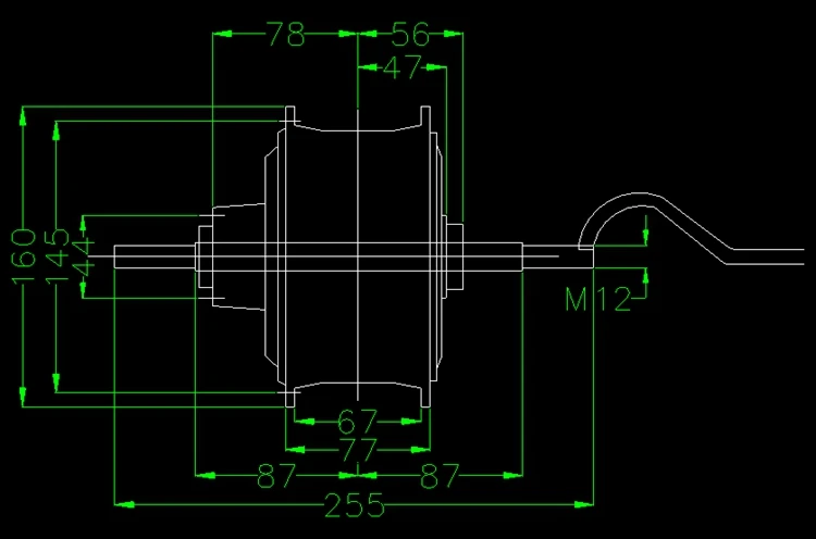 20 inch fat tire motor 500W hub motor mountain bike