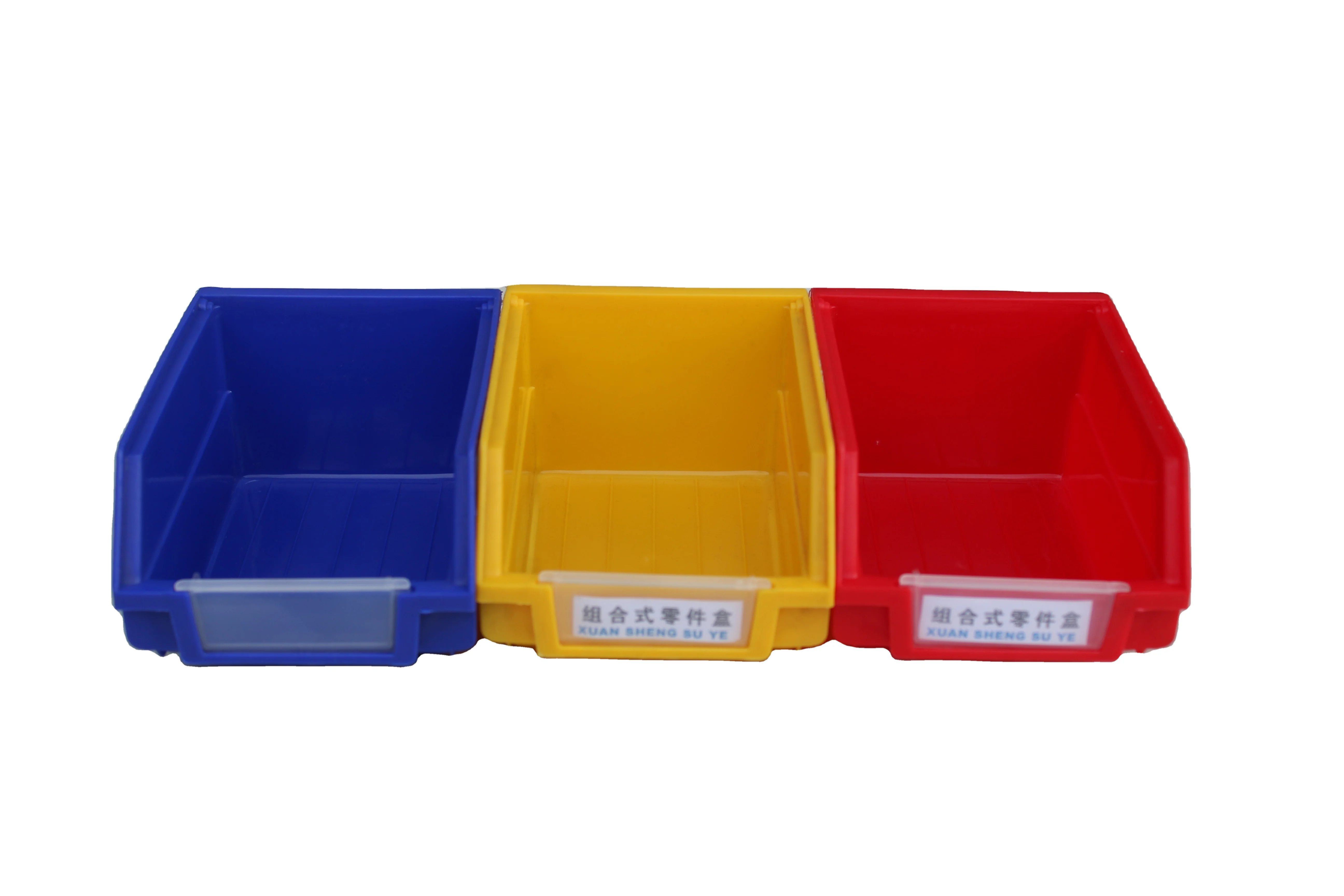 NEXARA Stackable Plastic Tool Box for Secure Storage and Transport of Tools