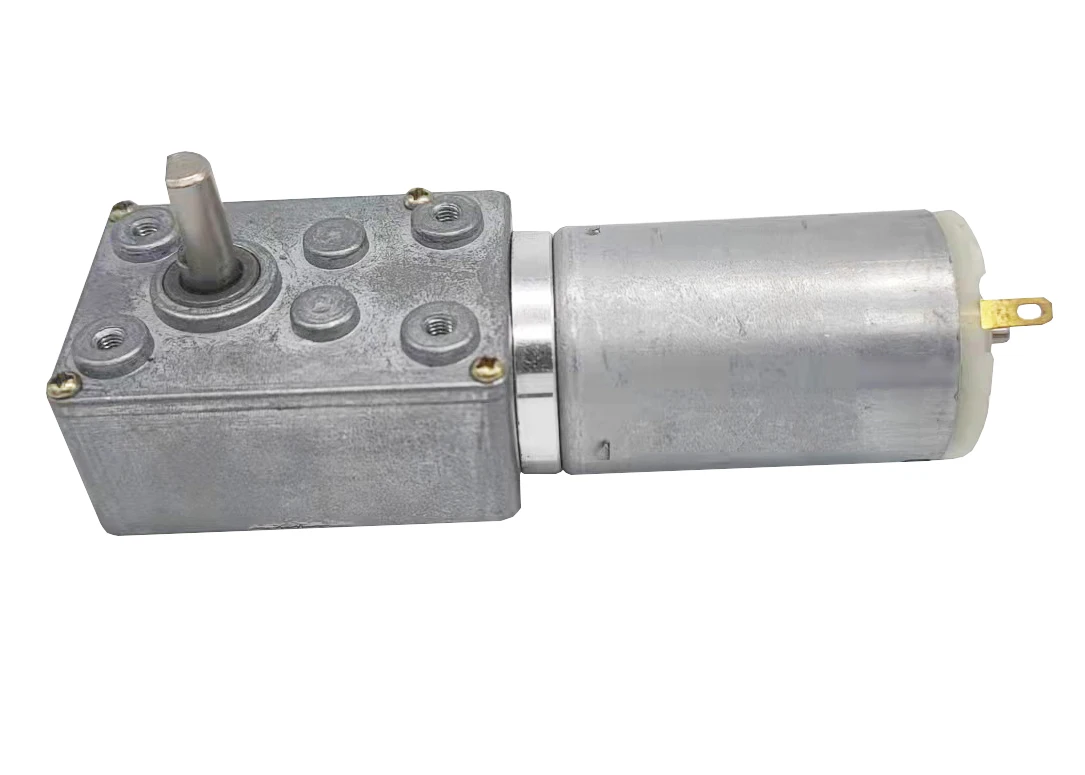 OEM ODM 32*88.5 gearbox torque small 12V  micro DC motor 90 Degree Right Angle 1-100rpm 24V DC Worm Gear Motor