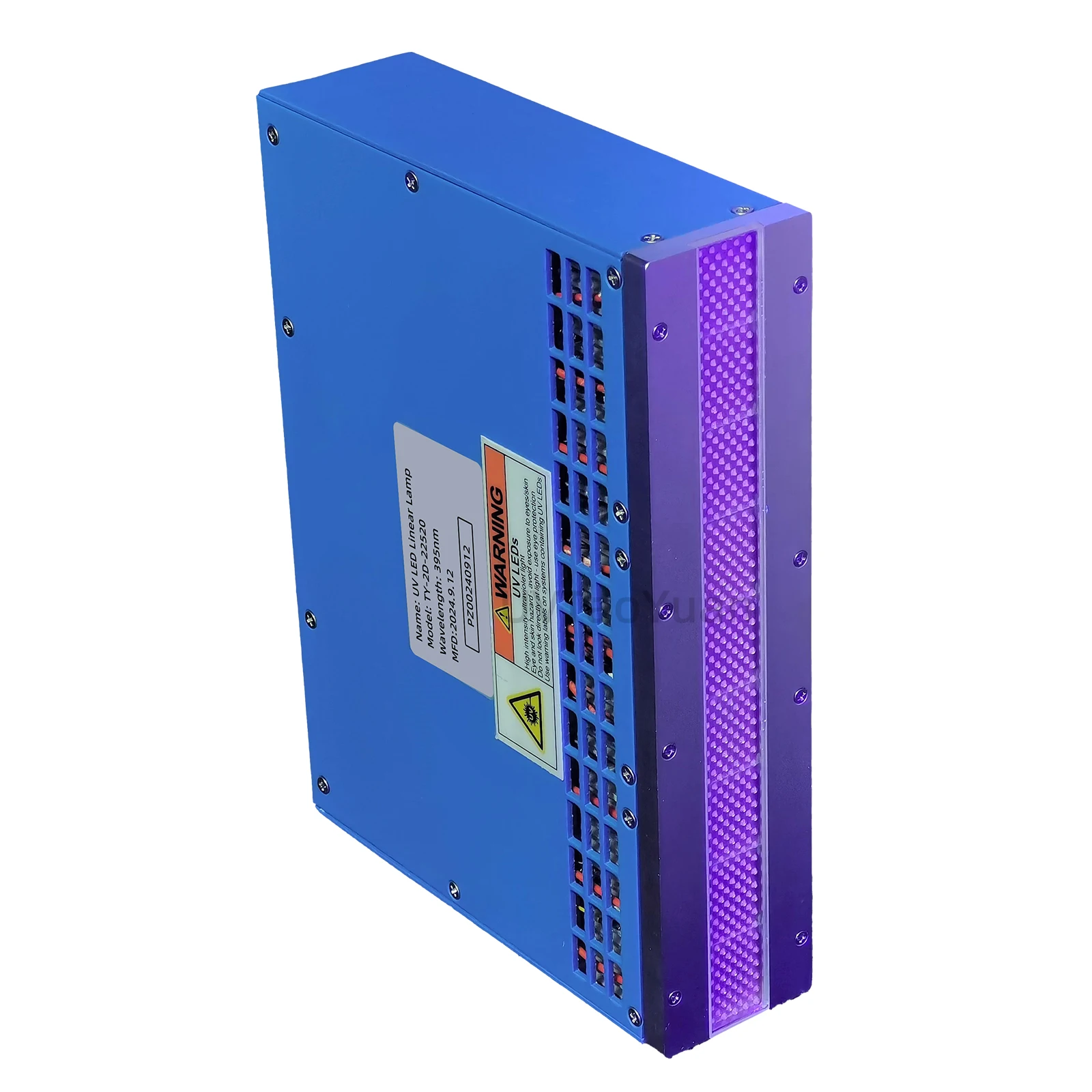 UVTaoYuan Высококачественная ультрафиолетовая светодиодная линейная лампа DC48V 365nm 385nm 395nm 405nm