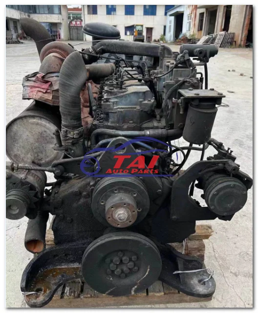 High  Quality  For Komatsu  4Cylinder 6D125 Used  Complete  Engine