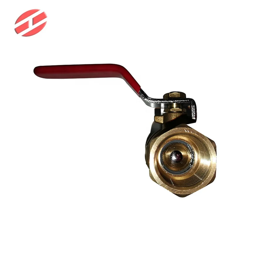 Chinese supplier chemical resistant NPT or BS type 2'NPT brass ball valve