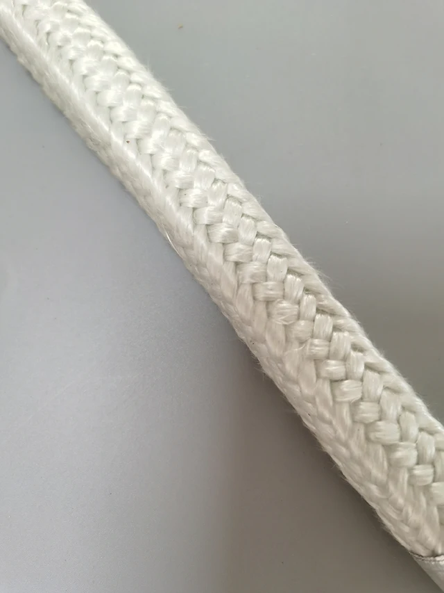High Temperature fiberglass packing textured glass fiber square sealing cord fiberglass braided square rope