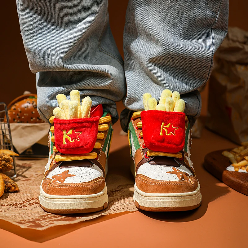 2024 Unisex Platform Skateboarding Sneakers Luxury Casual Shoes For Men Original Designer Wholesale Suede Upper