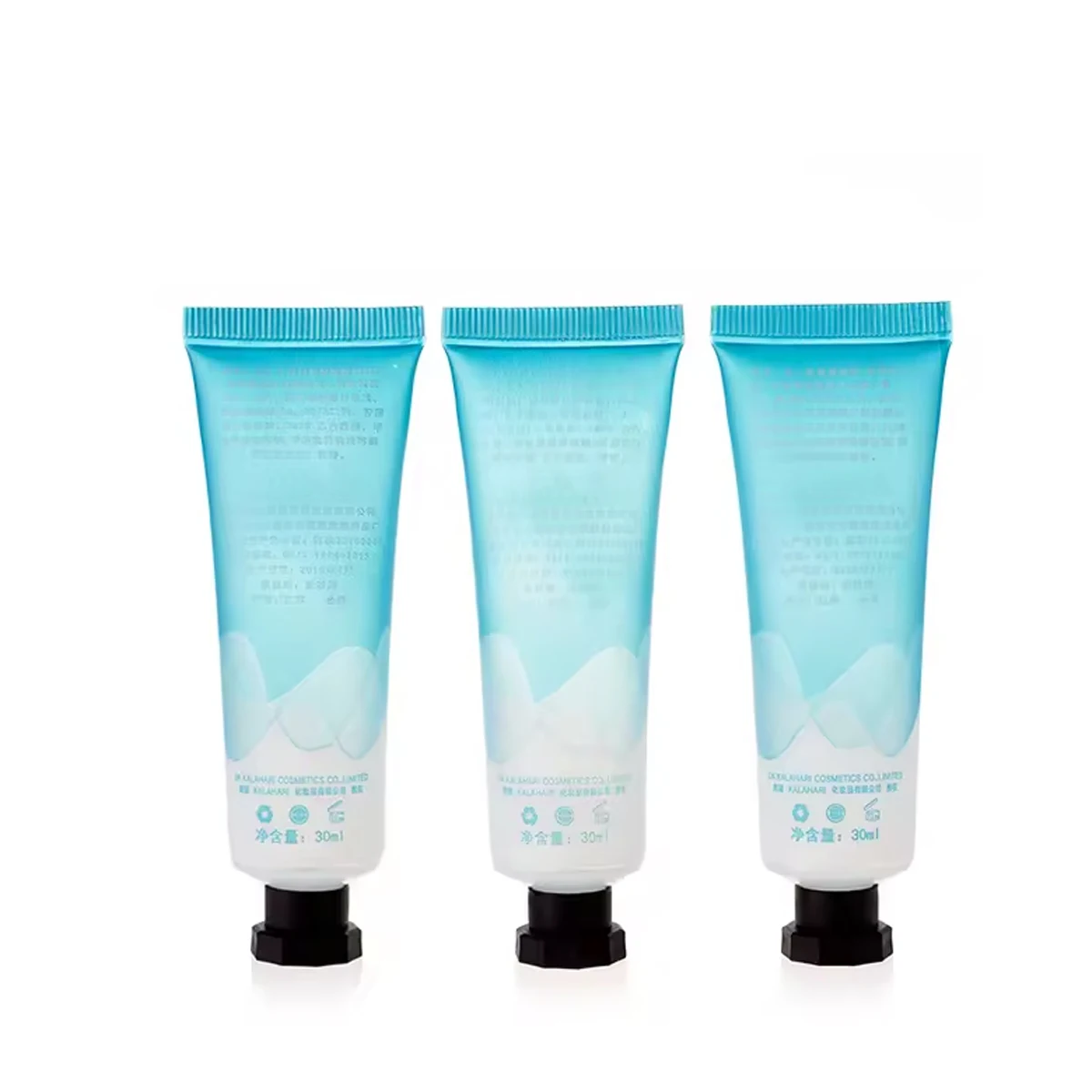 Printing LOGO PE Tube Hotel Set Shower Gel Body Lotion Conditioner Empty Plastic Tube Cosmetic Packaging Tube