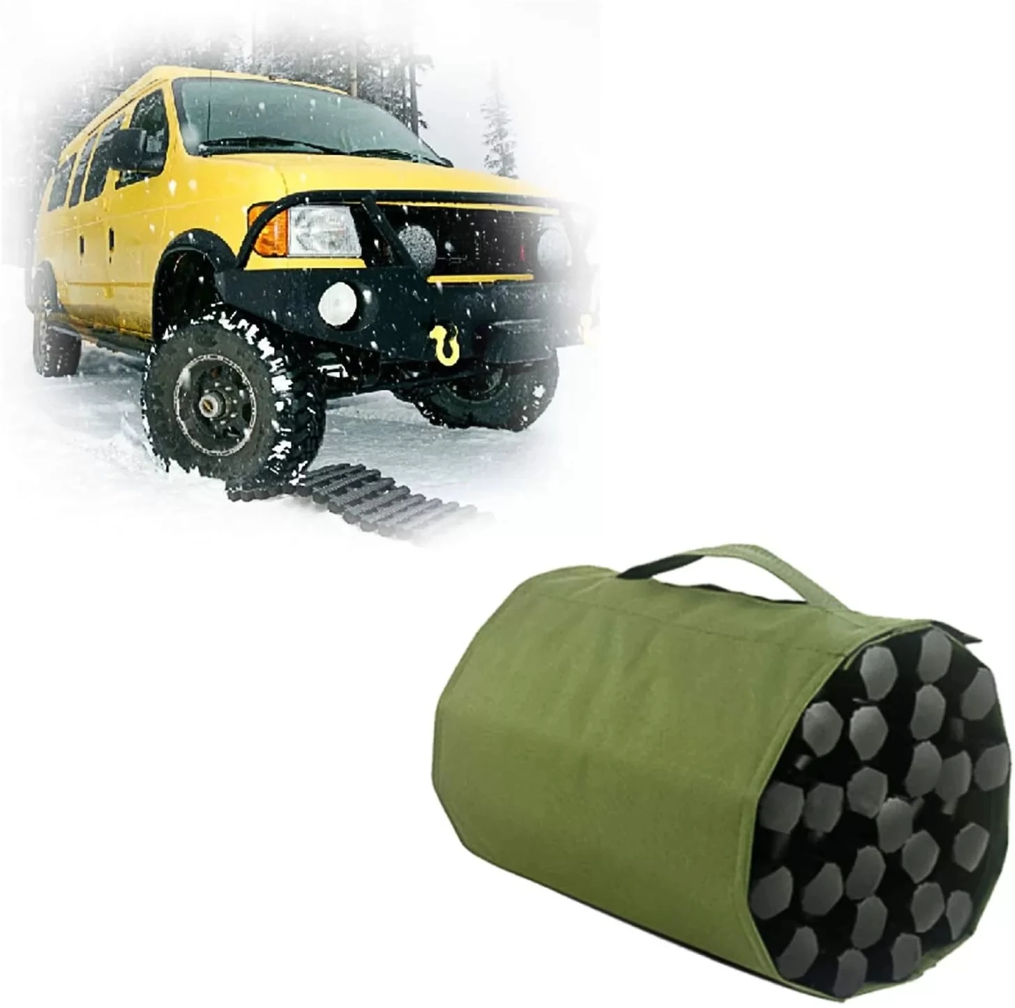 Tire Traction Emergency Devices 1 Set Black Chain for SUV/Car/Truck on Snow Mud Sand Car Emergency Devices Tire Traction Mats