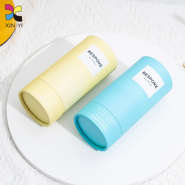 Wholesale Custom Printed Cardboard Cylinder Round Paper Packaging Tube Box