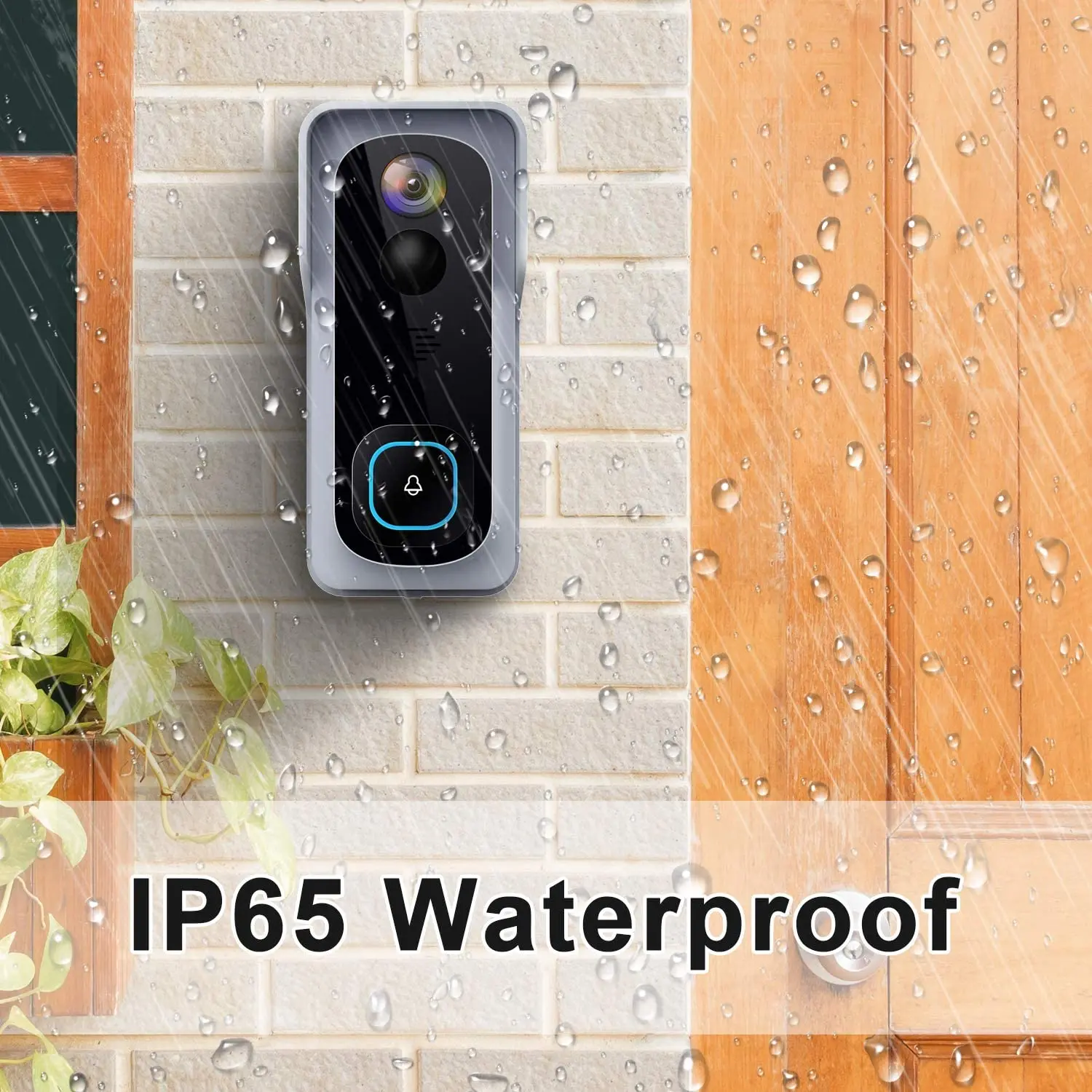 Official Original Tuya J1 Smart Visual Recording Two Way Audio Doorbell HD 2MP Wireless WIFI Night Vision Intercom Camera
