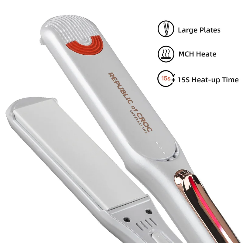 Infrared Ionic 450 Degree 1 1.5 Inch Mch Professional Salon Hair Straightener Ceramic Flat Irons