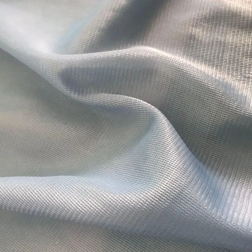 new style warp knit elasticity 100% polyester plain cloth for lining