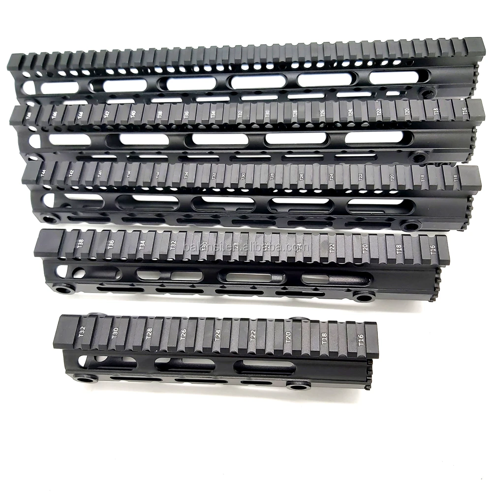 
ar15 Handguard mlok handguard Picatinny Rail Light Weight free Float Quad Rail for M4 M16 AR15 13.5 INCH 